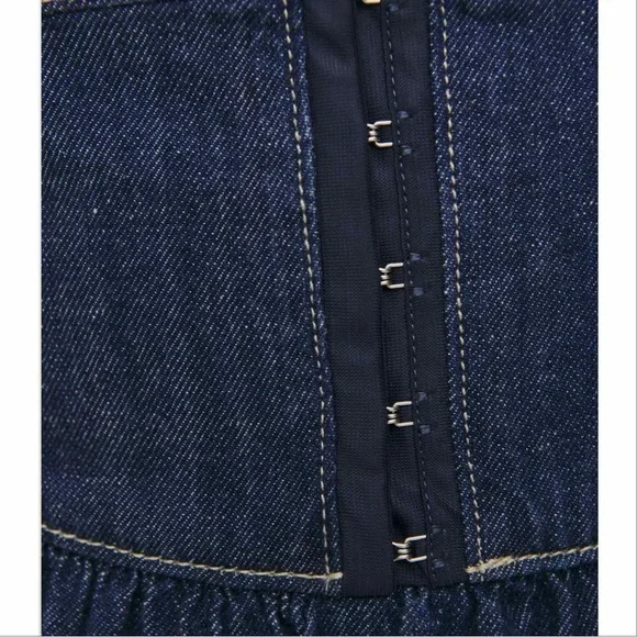 Reformation Blue Denim Dress - Picture 5 of 5